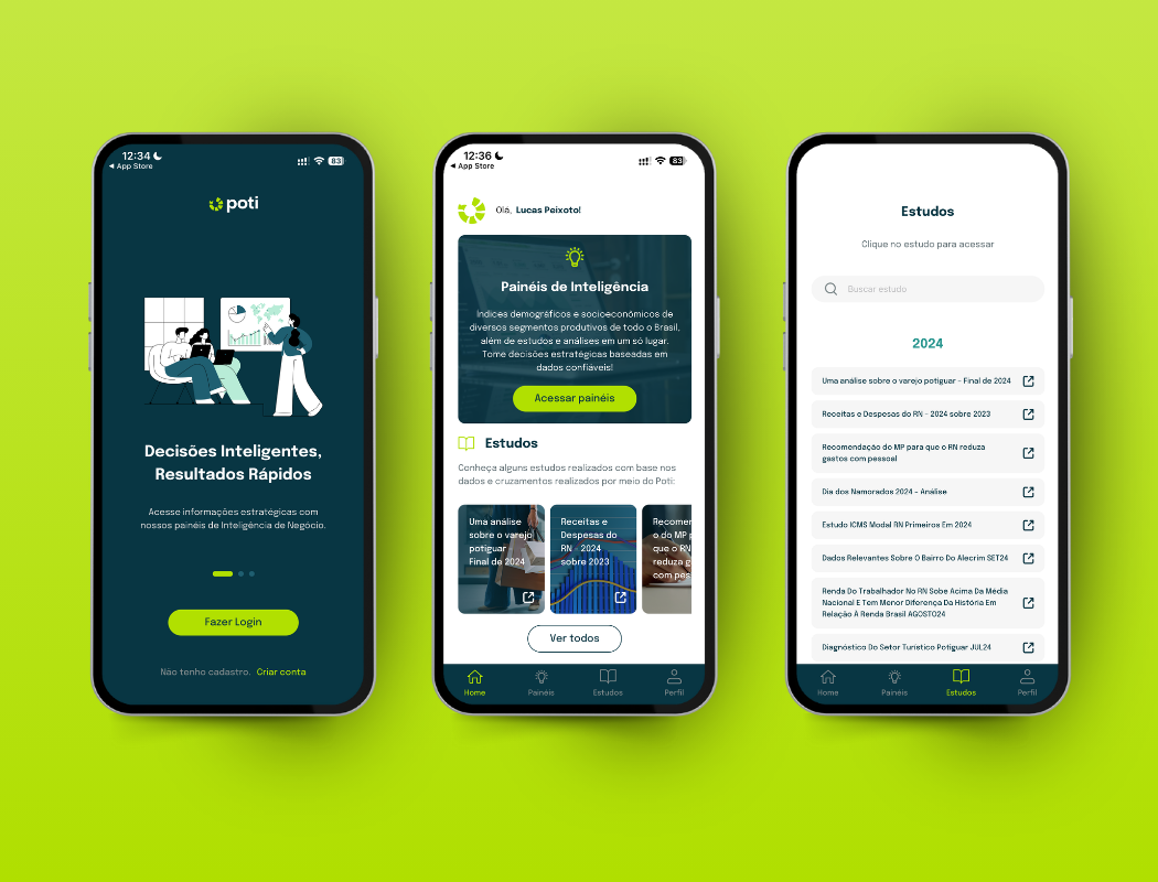 A Plataforma de Orientação para Territórios Inteligentes ou Poti, como o seu nome traduz, é um produto genuinamente potiguar.
O Poti reúne vários índices e dados sociais, demográficos e econômicos de todo o país.